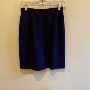 Talbots worsted wool skirt, size 4p.